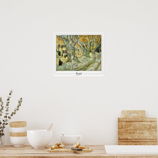 Vincent Van Gogh Zedign Art Poster #13-2 (Keuken)