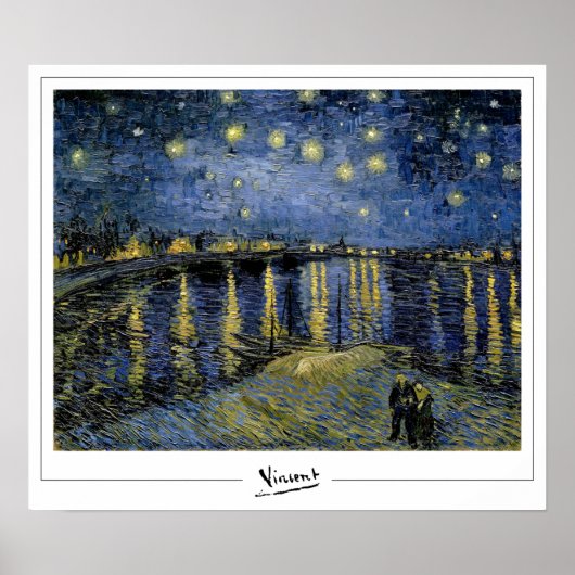Vincent Van Gogh Zedign Art Poster #16 (Voorkant)
