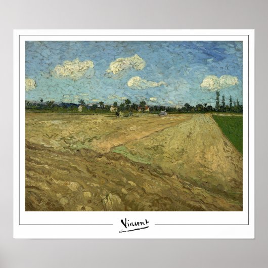Vincent Van Gogh Zedign Art Poster #16-2 (Voorkant)