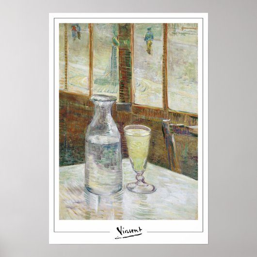 Vincent Van Gogh Zedign Art Poster #19-2 (Voorkant)