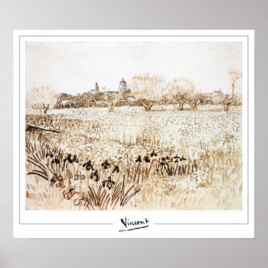 Vincent Van Gogh Zedign Art Poster #206 (Voorkant)