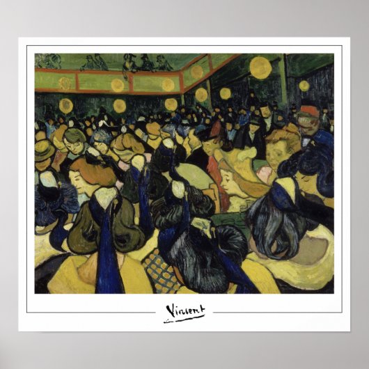 Vincent Van Gogh Zedign Art Poster #22-2 (Voorkant)