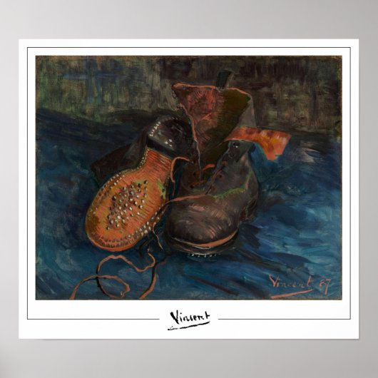 Vincent Van Gogh Zedign Art Poster #23 (Voorkant)