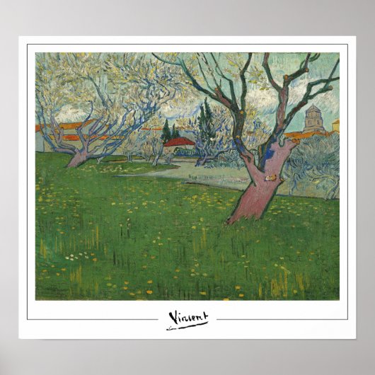 Vincent Van Gogh Zedign Art Poster #24 (Voorkant)