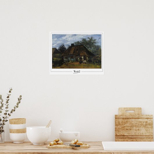 Vincent Van Gogh Zedign Art Poster #24-2 (Keuken)