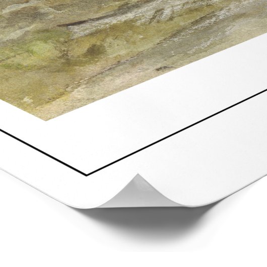 Vincent Van Gogh Zedign Art Poster #25-2 II (Hoek)