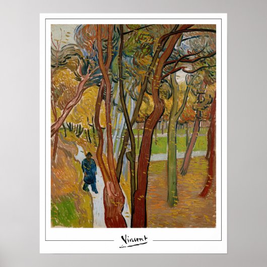 Vincent Van Gogh Zedign Art Poster #2-2 (Voorkant)