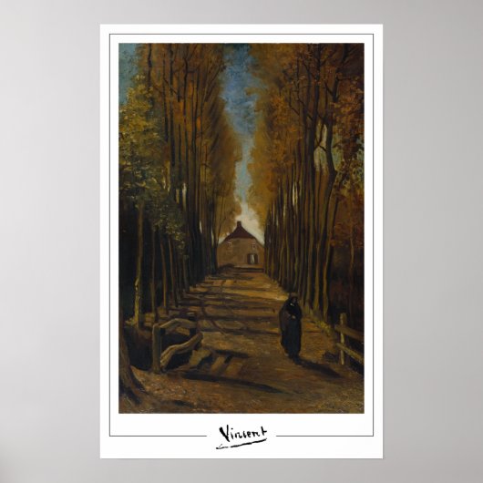 Vincent Van Gogh Zedign Art Poster #31-2 (Voorkant)