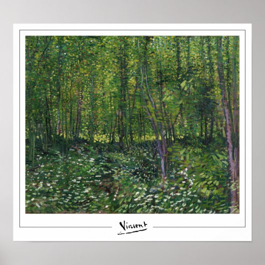 Vincent Van Gogh Zedign Art Poster #31-3 (Voorkant)