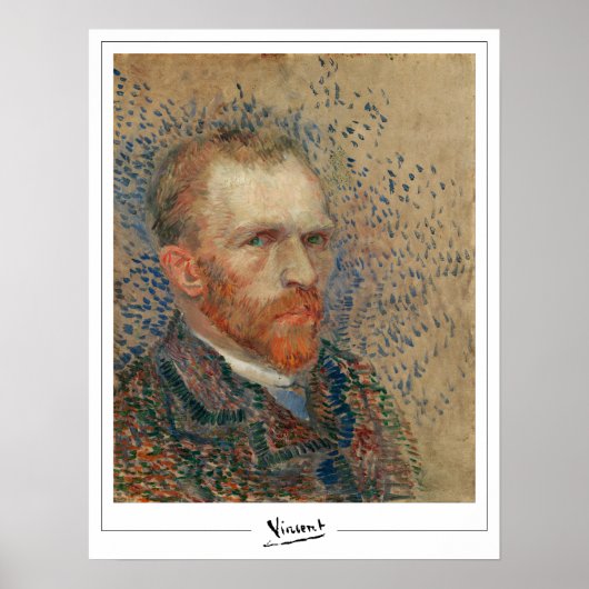 Vincent Van Gogh Zedign Art Poster #32-2 (Voorkant)