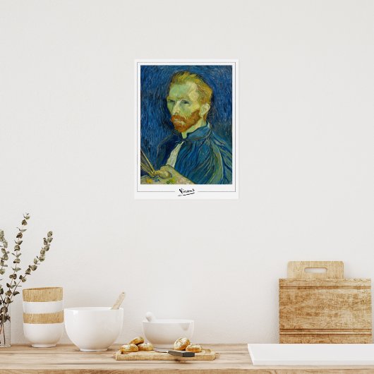 Vincent Van Gogh Zedign Art Poster #33 (Keuken)