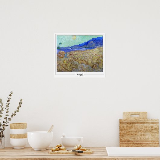 Vincent Van Gogh Zedign Art Poster #34-2 (Keuken)