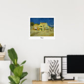 Vincent Van Gogh Zedign Art Poster #34-3 (Thuiskantoor)