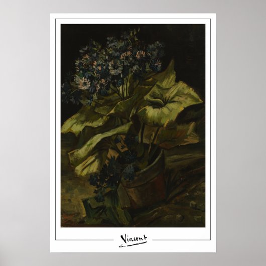 Vincent Van Gogh Zedign Art Poster #35 (Voorkant)