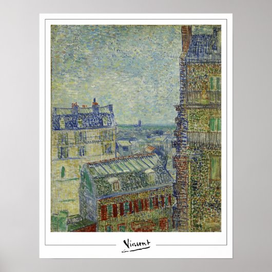 Vincent Van Gogh Zedign Art Poster #36-2 (Voorkant)