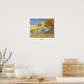 Vincent Van Gogh Zedign Art Poster #38 (Keuken)