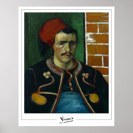 Vincent Van Gogh Zedign Art Poster #40-3 (Voorkant)