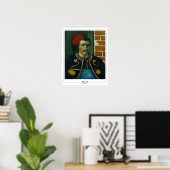 Vincent Van Gogh Zedign Art Poster #40-3 (Thuiskantoor)