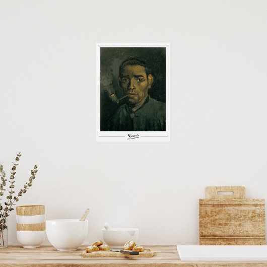 Vincent Van Gogh Zedign Art Poster #41 (Keuken)