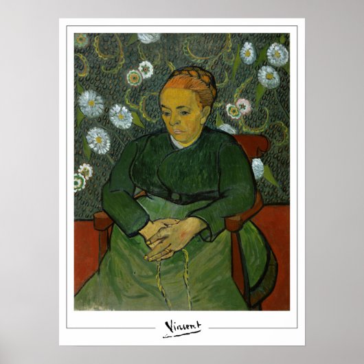 Vincent Van Gogh Zedign Art Poster #42-3 (Voorkant)