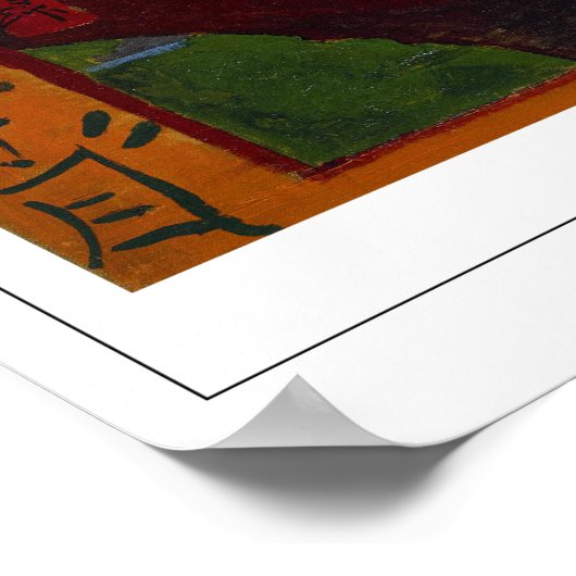 Vincent Van Gogh Zedign Art Poster #43-3 (Hoek)