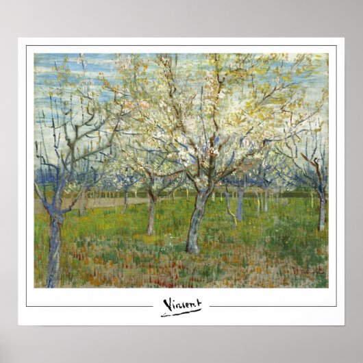 Vincent Van Gogh Zedign Art Poster #44-2 (Voorkant)