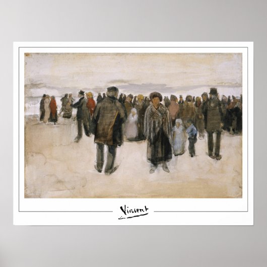 Vincent Van Gogh Zedign Art Poster #450-3 (Voorkant)