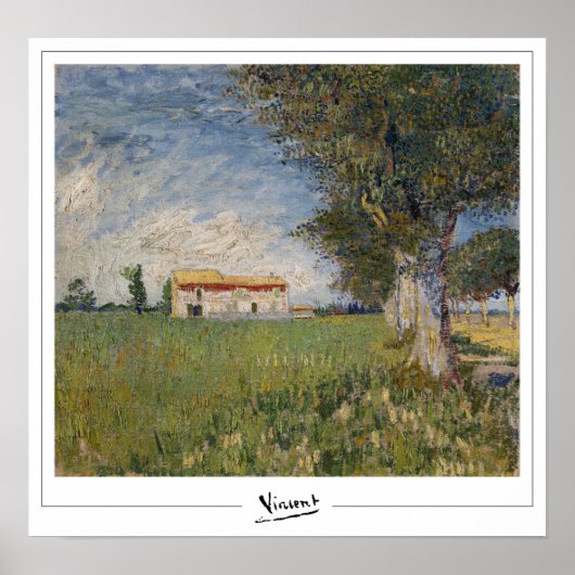Vincent Van Gogh Zedign Art Poster #47-3 (Voorkant)