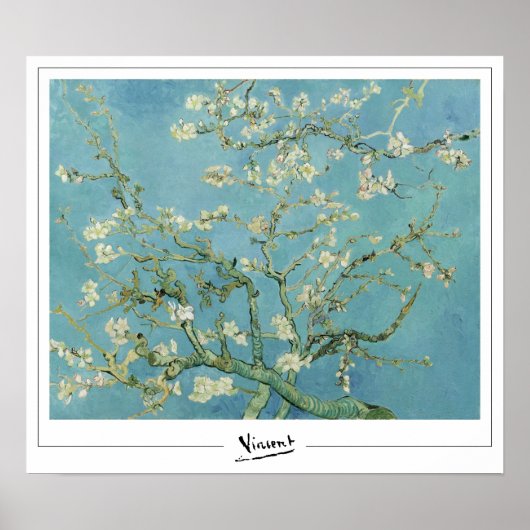 Vincent Van Gogh Zedign Art Poster #48 (Voorkant)