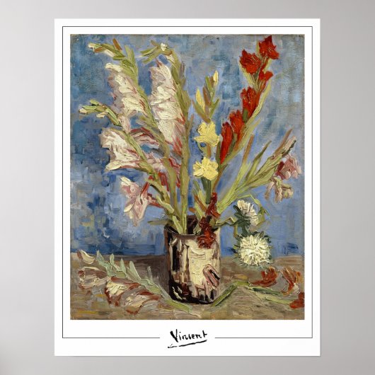 Vincent Van Gogh Zedign Art Poster #48-2 (Voorkant)