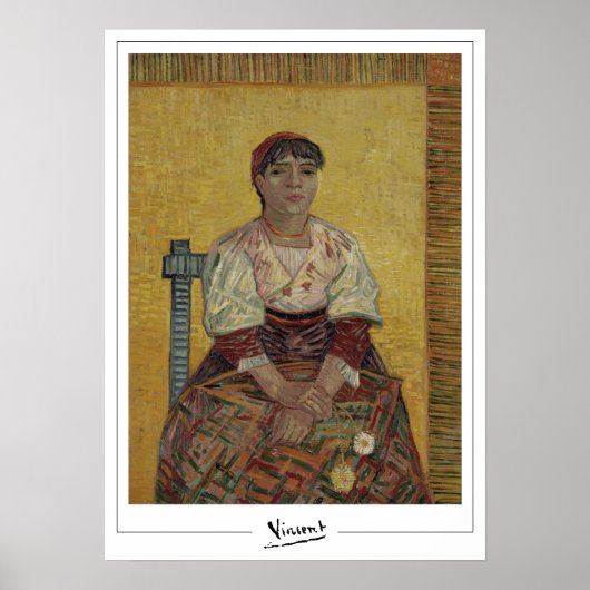 Vincent Van Gogh Zedign Art Poster #49-2 (Voorkant)