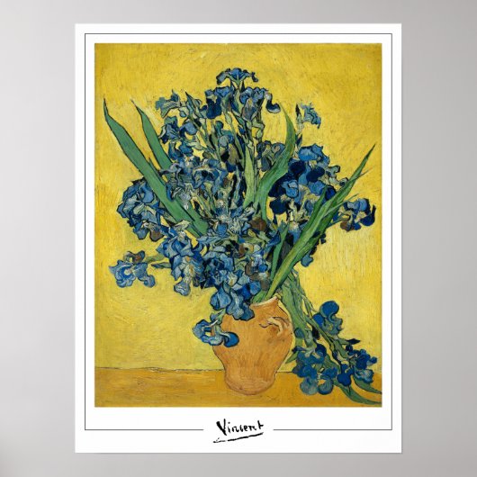Vincent Van Gogh Zedign Art Poster #54 (Voorkant)