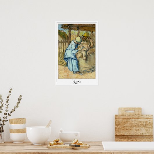 Vincent Van Gogh Zedign Art Poster #54-2 (Keuken)