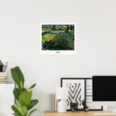 Vincent Van Gogh Zedign Art Poster #55-2 (Thuiskantoor)