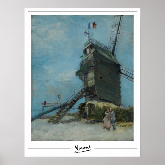 Vincent Van Gogh Zedign Art Poster #57 (Voorkant)