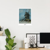 Vincent Van Gogh Zedign Art Poster #57 (Thuiskantoor)
