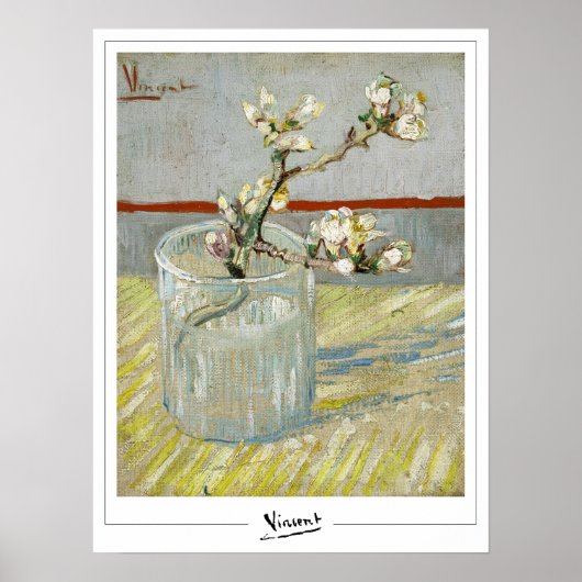 Vincent Van Gogh Zedign Art Poster #58-2 (Voorkant)