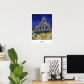 Vincent Van Gogh Zedign Art Poster #5-2 (Thuiskantoor)
