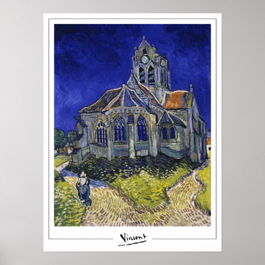 Vincent Van Gogh Zedign Art Poster #5-2 (Voorkant)