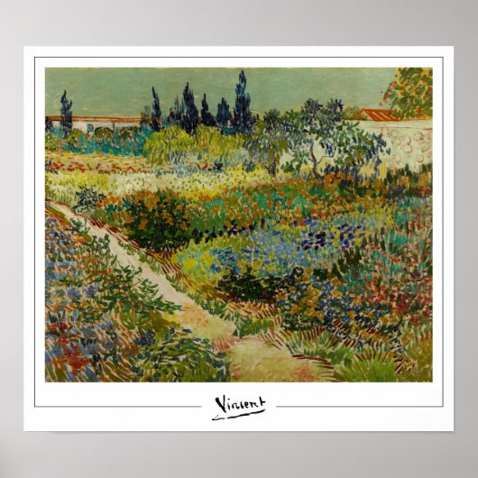Vincent Van Gogh Zedign Art Poster #6-2 (Voorkant)