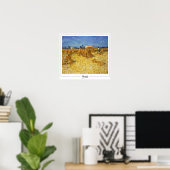 Vincent Van Gogh Zedign Art Poster #7-3 (Thuiskantoor)