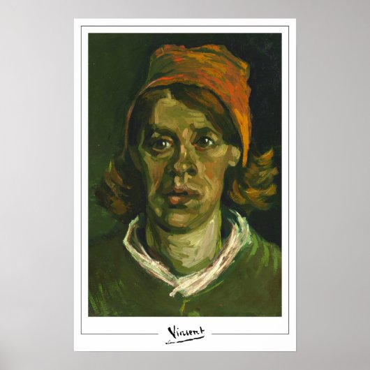 Vincent Van Gogh Zedign Art Poster #8 (Voorkant)