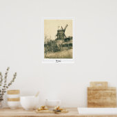 Vincent Van Gogh Zedign Art Poster #9-2 (Keuken)