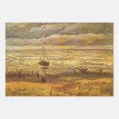 Vincent van Gogh - Zee bij Scheveningen Inpakpapier Vel (Voorkant 3)