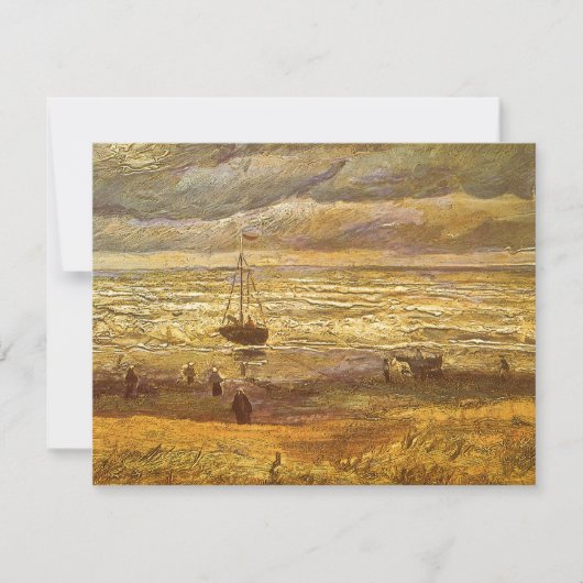 Vincent van Gogh - Zee in Scheveningen (Voorkant)