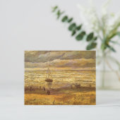 Vincent van Gogh - Zee in Scheveningen Briefkaart (Staand voorkant)