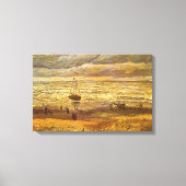 Vincent van Gogh - Zee in Scheveningen Canvas Afdruk (Voorkant)