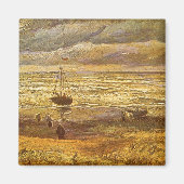 Vincent van Gogh - Zee in Scheveningen Magneet (Voorkant)
