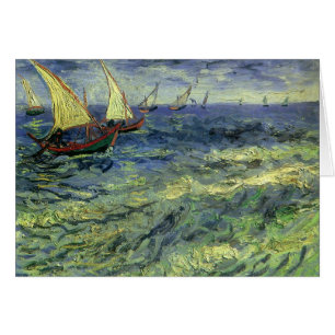 Vincent van Gogh - Zeegezicht bij Saintes Maries