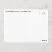 Vincent van Gogh - Zeegezicht bij Saintes Maries Briefkaart (Achterkant)